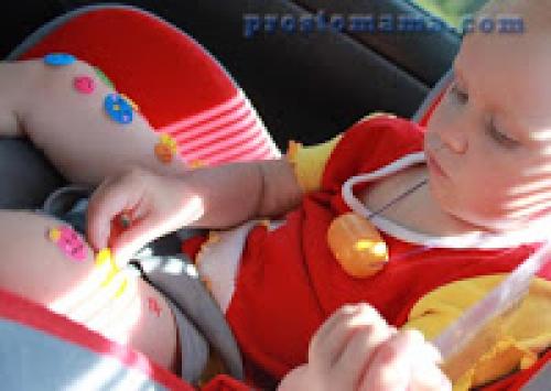 Чем занять ребенка 1 год в машине. Путешествуем с малышом в автомобиле или Чем развлечь ребенка в дороге?!