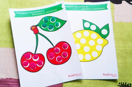 Шаблоны Пальчиковые краски. Рисование пальчиками для детей 1, 2, 3 года, картинки для пальчикового рисования, шаблоны для рисования пальчиками, шаблоны для лепки из пластилина
