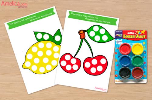 Шаблоны Пальчиковые краски. Рисование пальчиками для детей 1, 2, 3 года, картинки для пальчикового рисования, шаблоны для рисования пальчиками, шаблоны для лепки из пластилина
