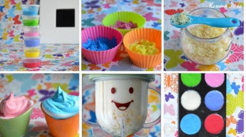 Натуральные Пальчиковые краски. Рецепты пальчиковых красок и натуральных пищевых красителей для детского творчества