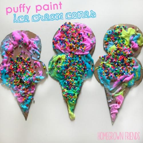 Объемные краски из муки. Как сделать объемную краску для рисования своими руками