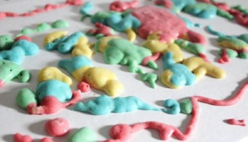 Объемные краски из муки. Как сделать объемную краску для рисования своими руками