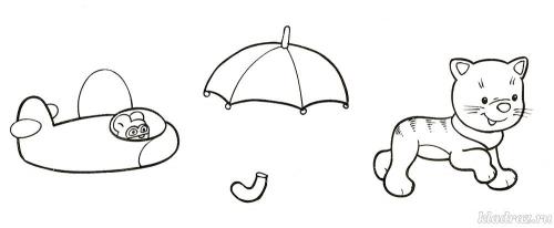 Развивающие занятия для детей 3-4 лет распечатать. Задания для детей 3-4 лет в картинках