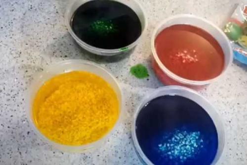 Цветной рис для детских игр. Как покрасить рис для детских поделок и творчества