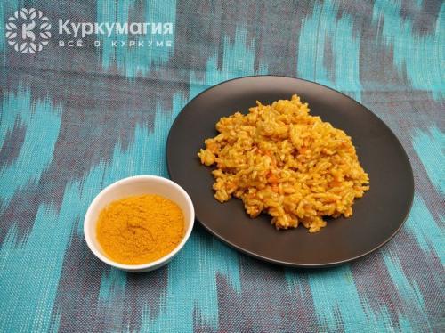 Как покрасить рис куркумой. Особенности варки риса