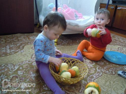 Чем занять ребенка в год форум. Чем занять годовалых непосед?