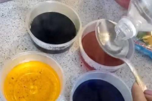 Как покрасить рис в черный цвет. Как покрасить рис для детских поделок и творчества