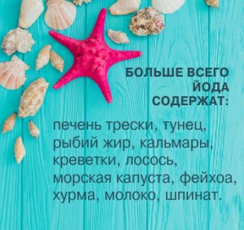 Какие симптомы нехватки йода в организме. Причины 02 Какие симптомы нехватки йода в организме. Причины 02