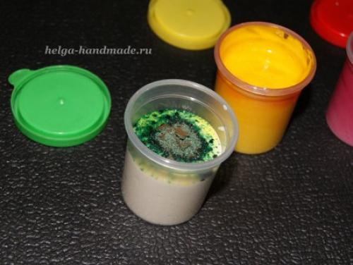 Сделать Пальчиковые краски. Мастер-класс Пальчиковые краски (рецепт) 04 Сделать Пальчиковые краски. Мастер-класс Пальчиковые краски (рецепт) 04