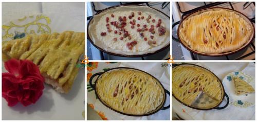 Пироги из слоеного теста сладкие. Пироги