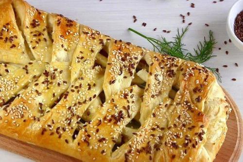 Пирог из слоеного теста сладкий. Пирог из слоеного теста: 15 вкусных рецептов приготовления